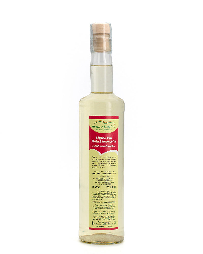 Liquore di Mela Limoncella della Penisola Sorrentina
