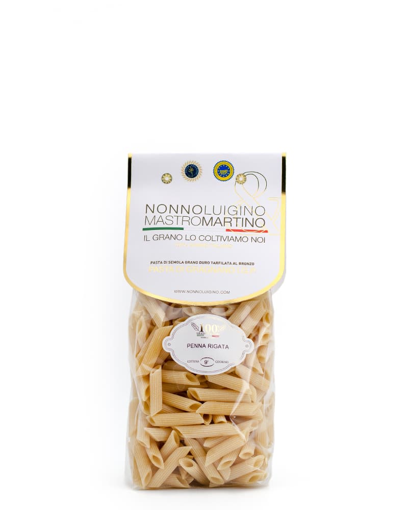 Pasta Artigianale di Gragnano IGP trafilata al bronzo - Penne Rigate